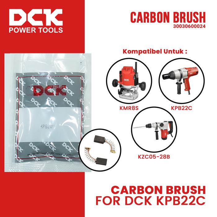 Gambar Carbon Brush/Arang untuk Impact Wrench KPB/DPB/APB22C dari DCK Power Tools Indonesia Kota Administrasi Jakarta Barat Tokopedia