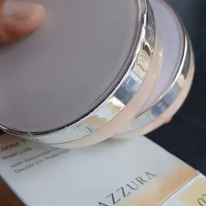 AZZURA Loose Powder | Fresh Look | Double UV Protection | Amazonia & Clay | Bedak Tabur