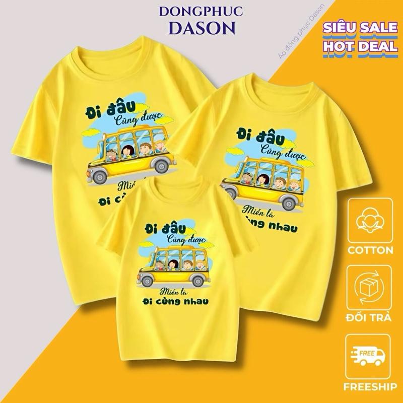  Áo thun đồng phục đi biển áo thun hội nhóm gia đình team building du lịch chất đẹp giá rẻ họa tiết năng động 