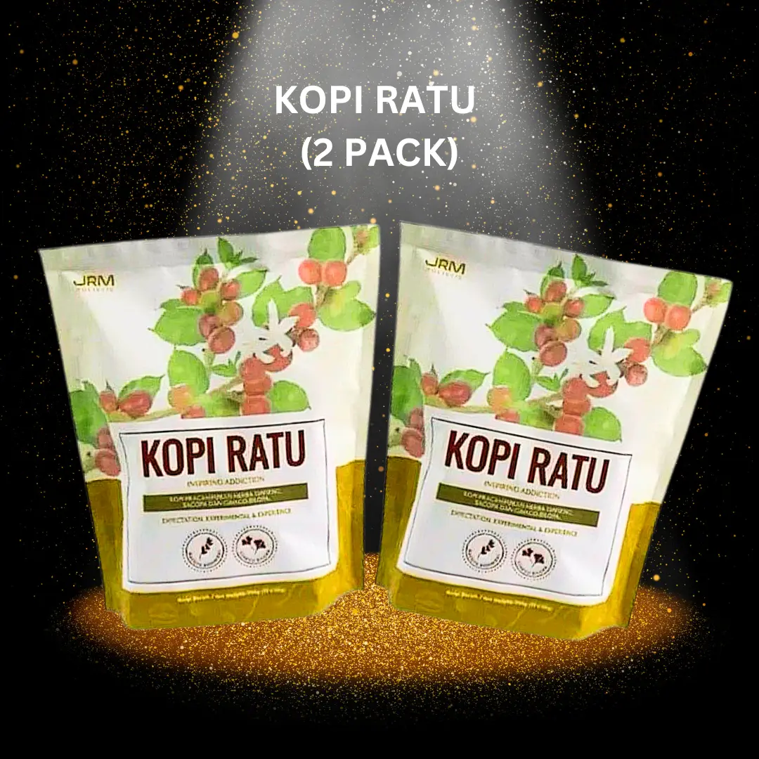 PAKEJ KOPI RATU JRM HOLISTIK (2 PACK) -  Coffee