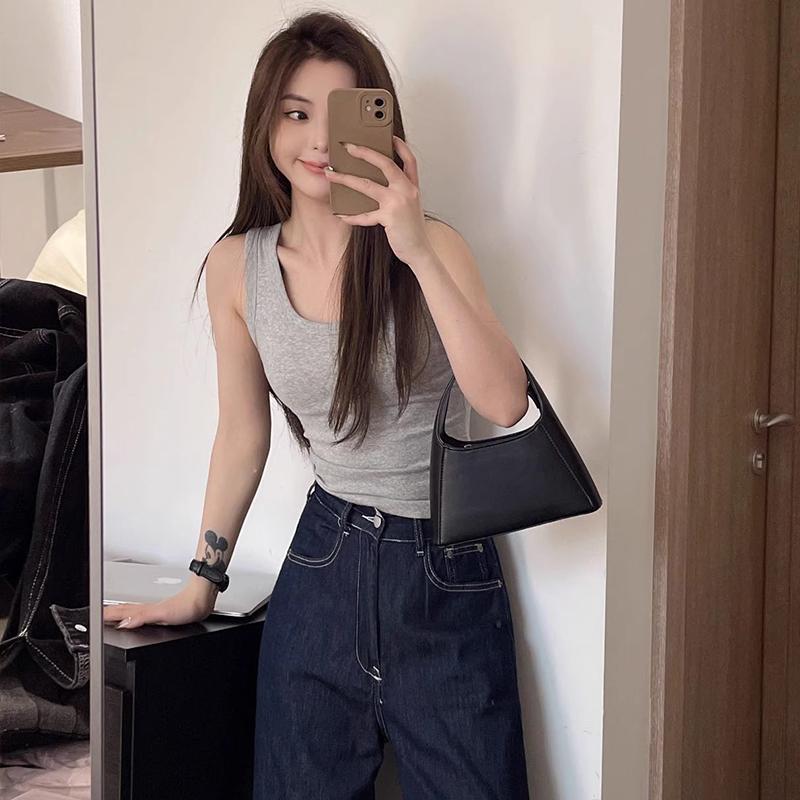 áo cúp ôm body nữ đồ đẹp sang chảnh nữ áo 2 dây kiểu mới áo ba lỗ cho nữ sang chảnh áo ba lỗ ôm body kiểu mới có mút đệm 3