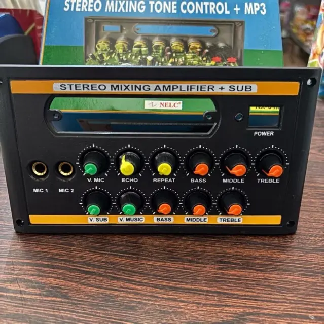 Kit Stereo Mixing Tone Control + MP3 + Sub NELC NX-04M 1