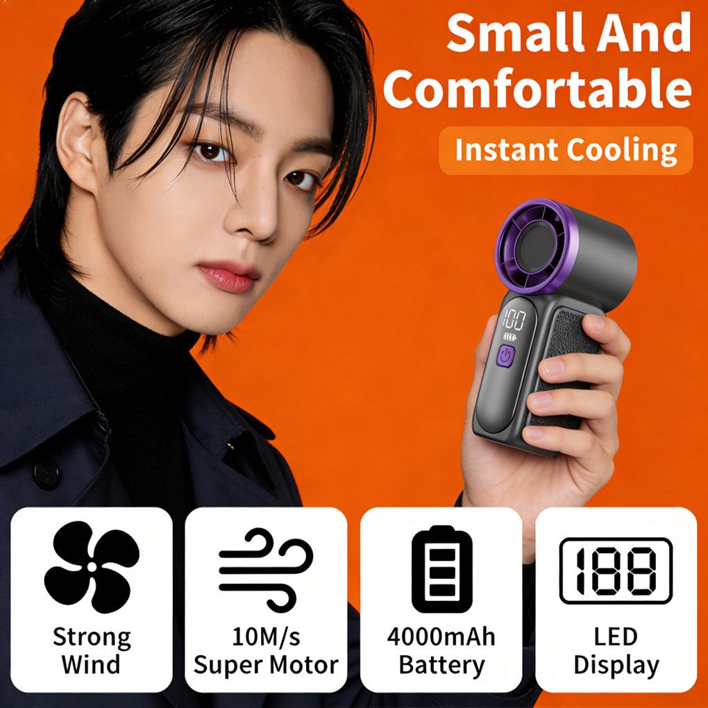 SALYS LENTIVEN Kipas Angin Mini Portable Pengumpul Angin Turbo Dengan Daya 5 Tingkat Pengatur Angin Kencang Yang Dapat Disesuaikan Alat Penurun Suhu Musim Panas X688 SALYS LENTIVEN Kipas Angin Mini Portable Pengumpul Angin Turbo Dengan Daya 5 Tingkat Pengatur Angin Kencang Yang Dapat Disesuaikan Alat Penurun Suhu Musim Panas X688