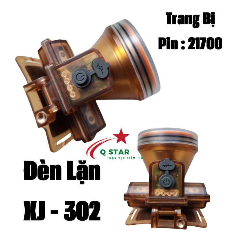  Đèn Pin Đội Đầu Siêu Sáng Chuyên Lặn XJ 302 Trang Bị Led Laser 20W Lặn Sâu 30m Sử Dụng Pin 21700 DL 5000mah 
