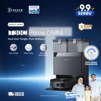 Gambar Ecovacs DEEBOT  T30C PRIME OMNI BLACK Robot Vacuum | Off peak charging | ZeroTangle 3.0 | ARClean Anti-tangle | Triple-V Anti-tangle | OZMO Turbo 2.0 dari Ecovacs Indonesia Kota Tangerang 1 Tokopedia
