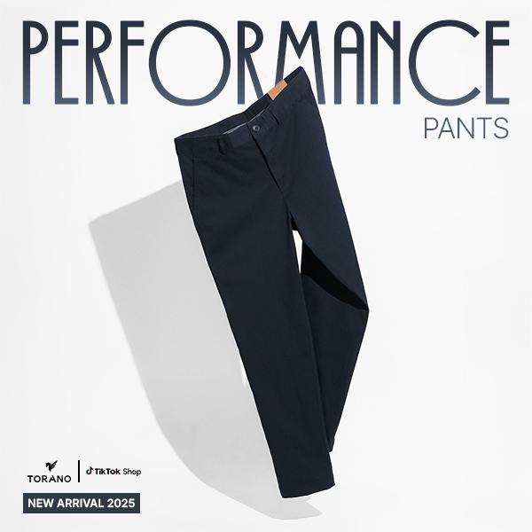   TOP SALES Quần Kaki  TORANO Basic Cạp Chun Ẩn Form Slimfit Trẻ Trung - PERFORMANCE PANTS Cargo BK001 Menswear thông thường thanh lịch Thun 