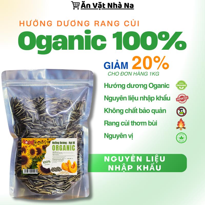 1KG Hạt Hướng Dương rang chín nguyên vị truyền thống Ăn Vặt Food Nuts- Tết