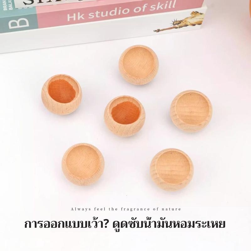 Máy Khuếch Tán Bằng Gỗ, Hình Trứng Tròn Nhỏ Chất Liệu Gỗ, Thích Hợp Cho Xe Hơi, Văn Phòng Và Phòng Ngủ, Máy Khuếch Tán Tinh Dầu Thơm, Đồ Trang Trí Bằng Gỗ 1