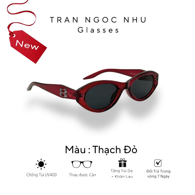  Mã V2 Mắt kính thời trang dành cho nam nữ form cá tính thời trang 