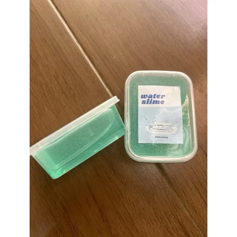 Water Slime [Free 2 Bebek] by Slime Bandung | Slime Murah | Squishy Toys 2