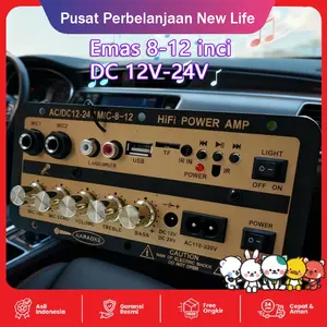 DIY subwoofer inti D30 galvatorphone bluetooth USB suara 3-1 power-powered board karaoke