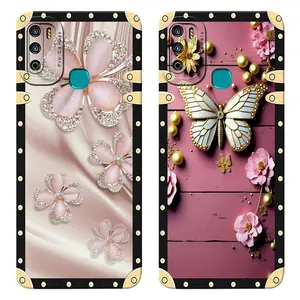 Case Compatible for Infinix Hot 9 / 10 / 11 / 12 / 20 / 30 Play / Hot 8 / 9 / 10 / 11 /Hot 12i / Hot 20s Kesing Pelindung Kamera Softcase Macaron Prokamera Lentur Elegan dan Nyaman