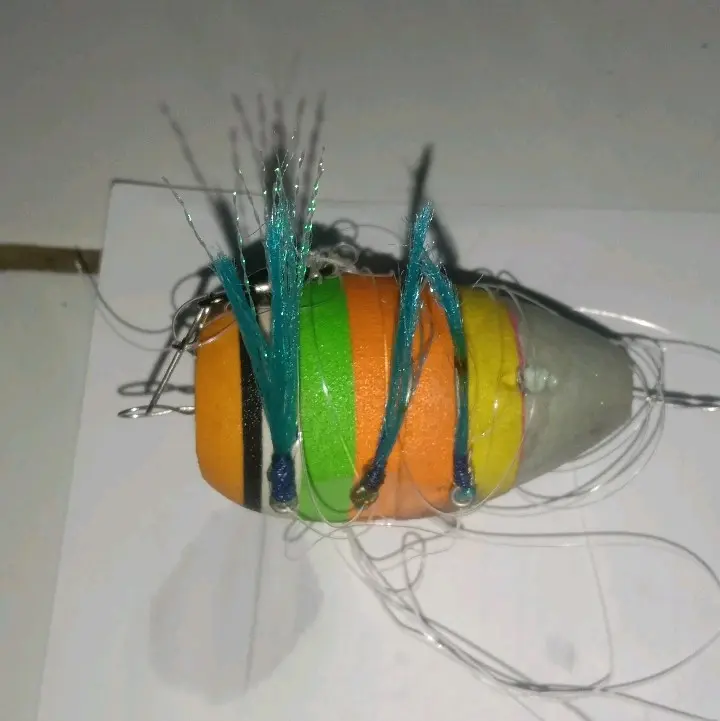 Kail Pancing Mustad Bulu Kain Japan Anti Boncos - Pelampung Sabiki Gacor Andalan Angler Umpan Casting Baby GT - Alat, Joran