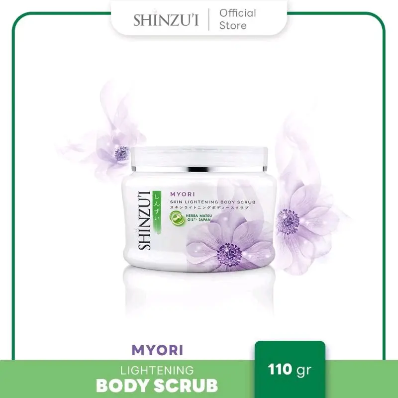shinzui skin lightening body scrub 110gr 4