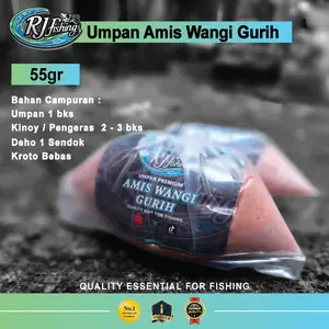 Umpan BEHAKI Super Gacor Amis Wangi Gurih - Umpan Ikan Mas