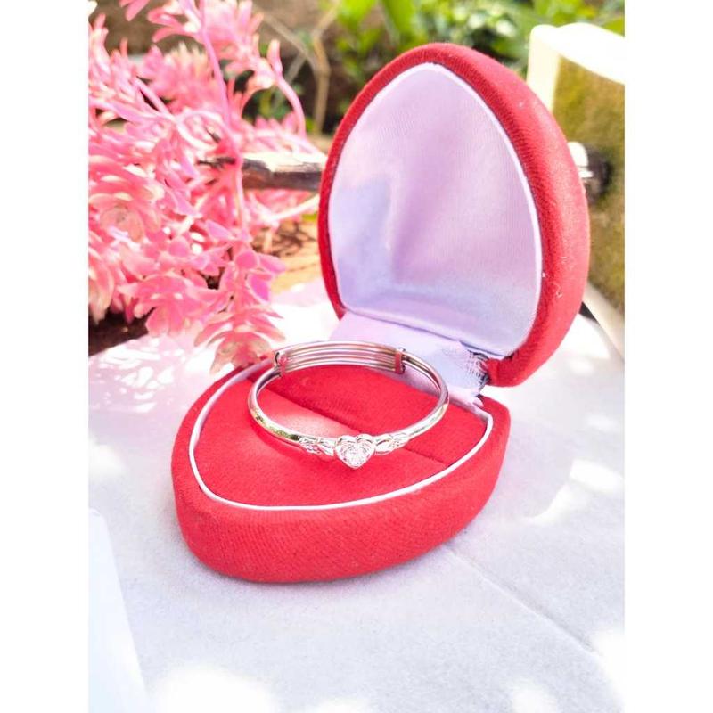 Gelang Tangan Anak Bayi Emas Putih Asli Gelang Bangle Anak Emas Terbaru Gelang Bayi Perempuan Gelang Fashion Anak 2