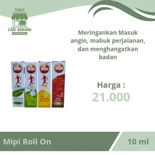 Mipi Roll On + Minya Aroma + Minyak Angin + Minyak Aroma Esensial 0