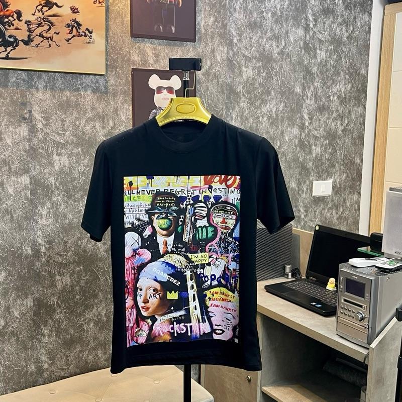 Áo Phông DQS Dân Chơi Chất Liệu Cotton Hàng Đẹp dsq xanh thun cánh shirt invincible 0