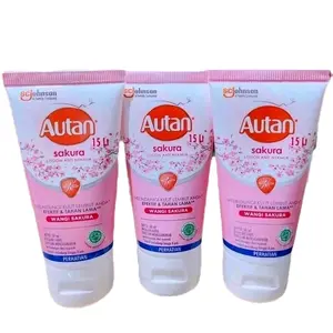 Autan Sakura Losion Anti Nyamuk Melindungi Kulit Lembut Anda Wangi Sakura Efektif & Tahan Lama 15 mL