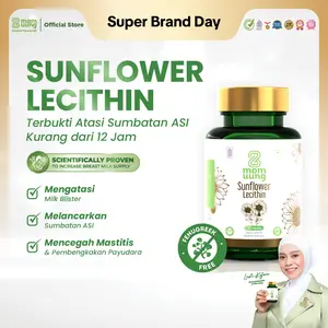 [DEALS] Mom Uung Sunflower Lecithin 30 Kapsul - Pelancar ASI Tersumbat Halal BPOM