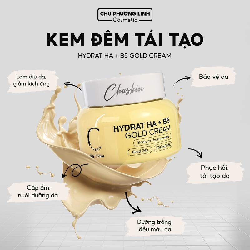  Kem đêm Chuskin tái tạo da phục hồi chuyên sâu 50g – Dưỡng ẩm giảm thâm ngừa lão hóa MP0915 