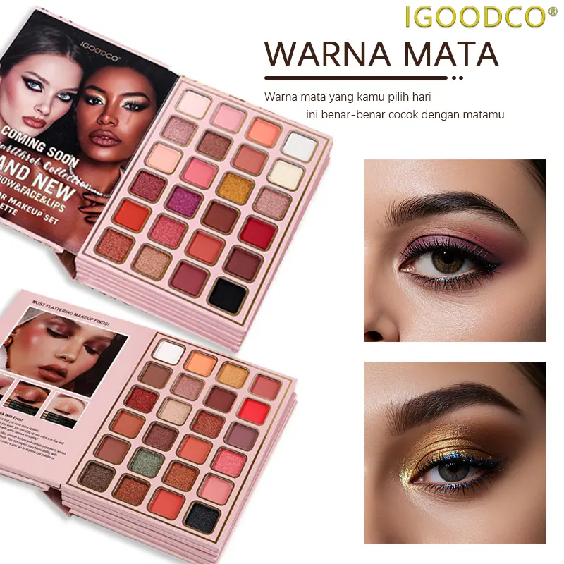 IGOODCO 78 color eye shadow board series matte flash multi-color palette Eyeshadow 3