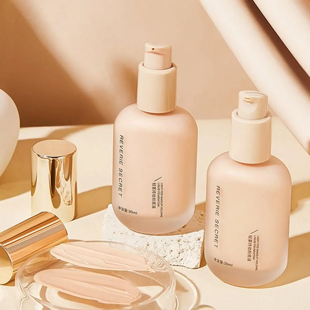 Light Hydrating Foundation All-in-One BB Cream -  Foundation Dewy Finish Concealer Tahan Lama, Makeup Ringan Melembapkan Hasil Akhir Natural Bercahaya Dewy