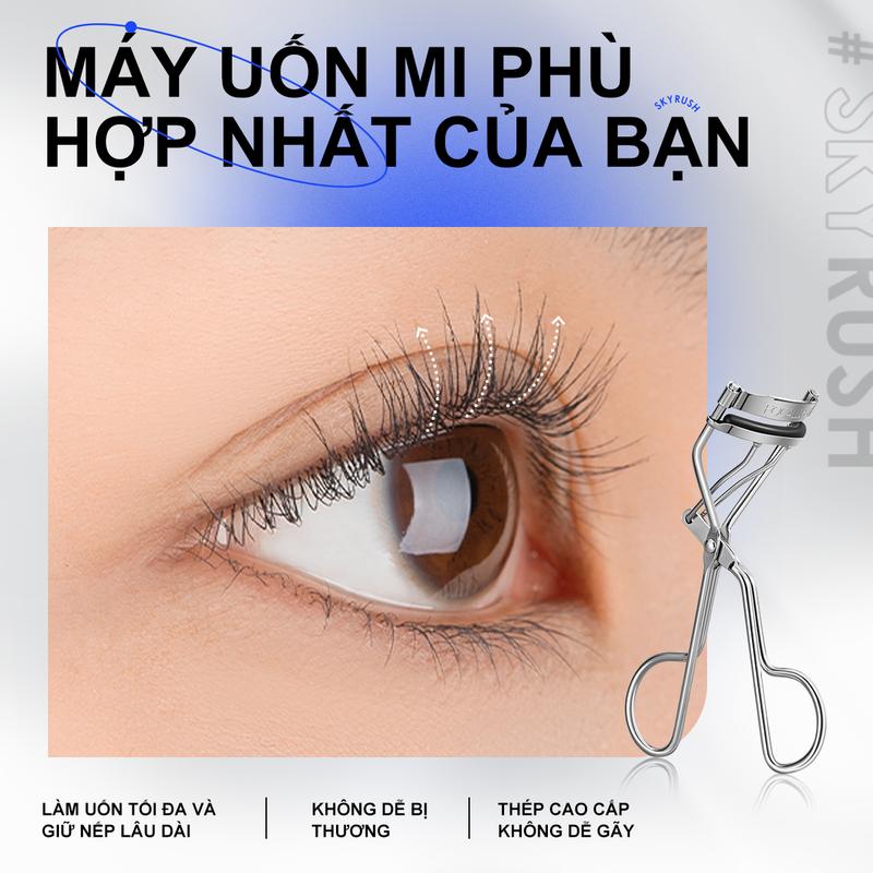 FOCALLURE #SkyRush Eyelash Curler Lasting Curl Dụng cụ trang điểm cầm tay 1