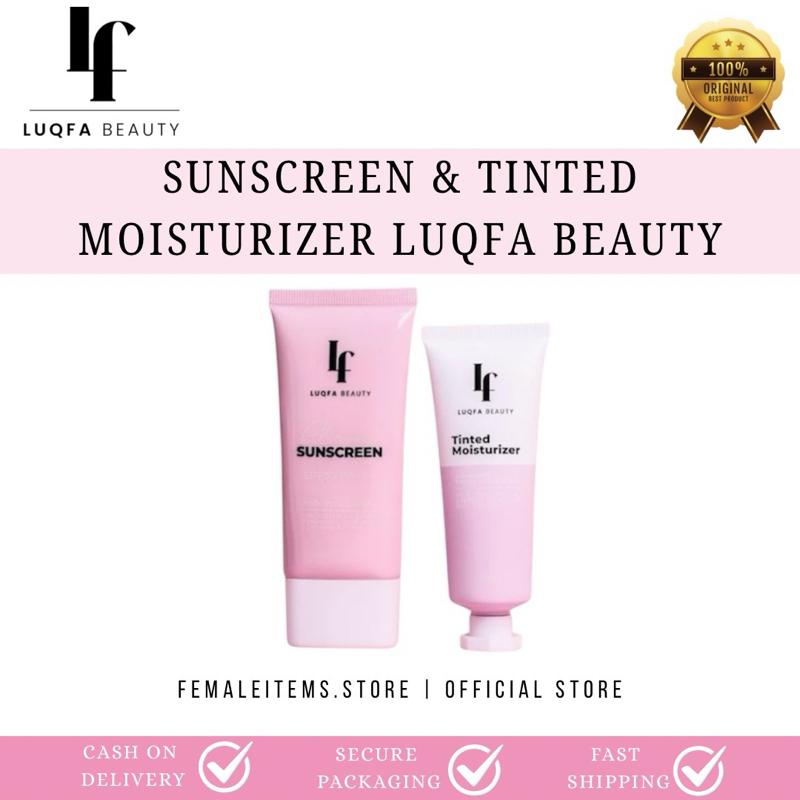 LUQFA BEAUTY | GLOWY SUNSCREEN & TINTED MOISTURIZER ORIGINAL - TikTok ...
