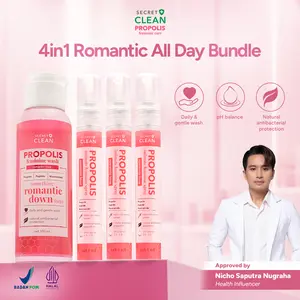[FYC] Secret Clean Propolis Feminine Care Package 2/3/4 Pcs - Sabun bersih, keputihan, gatal - Sabun wangi mimew tanpa alkohol - Sabun area intim - Sabun keset  - Perawatan area intim