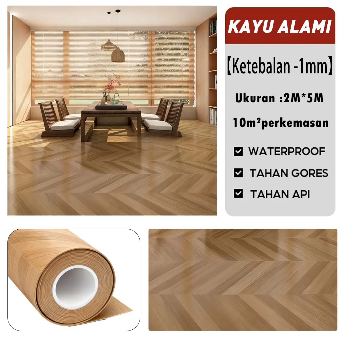 KAYU ALAMMI-2X5M【10M²】