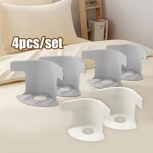 Isi 4 Pcs Penjepit Sprei Kasur Bed Sheet Corner Tightener Clips Sprei Anti Geser Anti Lepas