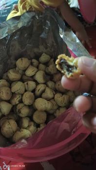 Product Review of COD Soes Coklat Cokelat/strawberry/ 500g/1kg /Update kemasan terbaru / merek baru/Malona/ mix rasa/halal Kue Sus Kering Isi soes coklat lumer 1 kgr Enak Murah （Cemilan keluarga, cocok untuk dewasa dan anak-anak） Chocolate Food Makanan Snack Manis from S**m 1