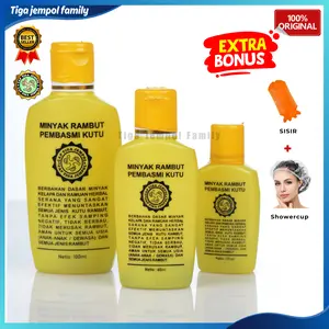 Pembasmi Kutu Rambut Ampuh dan Telurnya - Minyak Kutu Rambut Bahan Alami Aman untuk Semua Usia Bukan Shampoo Atau Conditioner Haircare Sampo