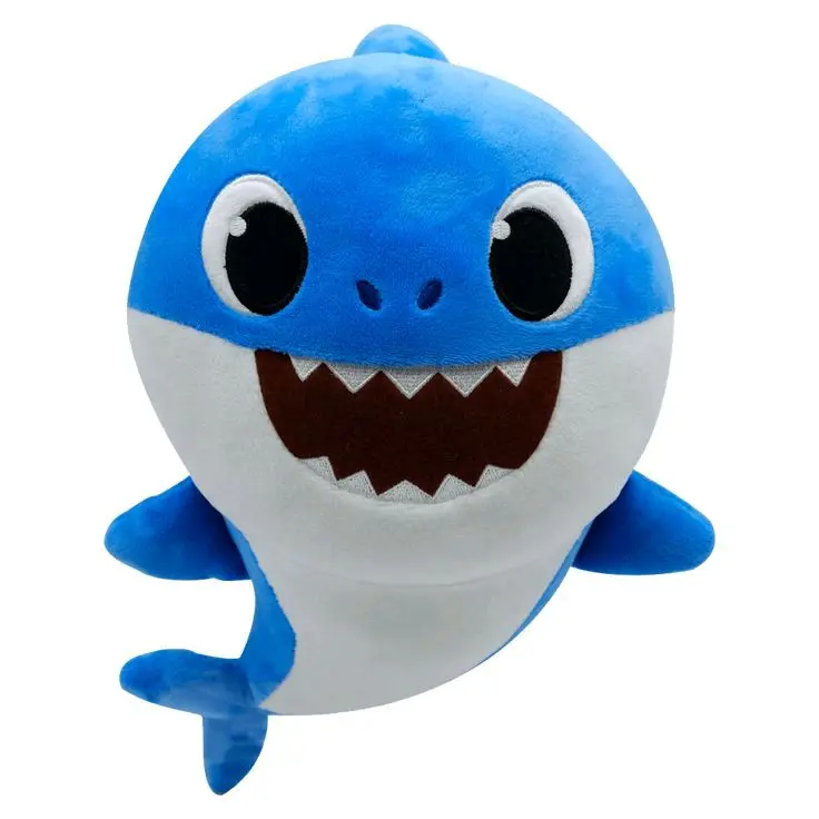 Boneka Baby Shark 25cm Mainan Anak  Toys Baby Shark Kartun Boneka Ikan Hiu Dolls 2