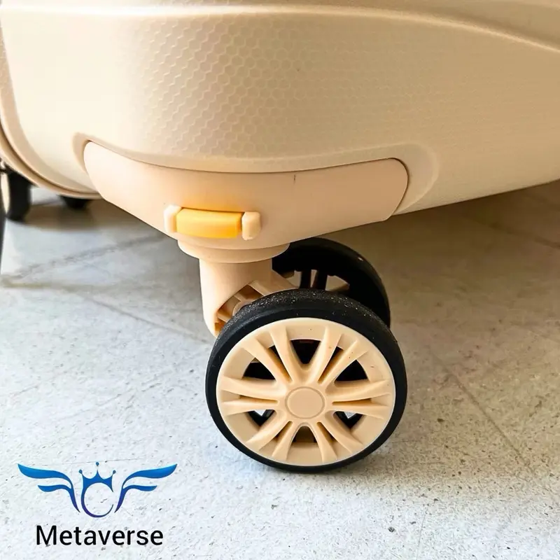 METAVERSE 2311 Koper PP Anti Pecah 20 Inch - 22 Inch - 26 Inch - 30 Inch Roda Bisa Dilepas TSA Lock 2