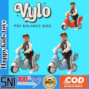 Sepeda Keseimbangan Anak SHP Vylo 636 Motor Vespa Outdoor