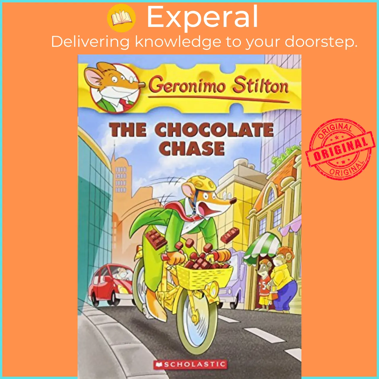 The Chocolate Chase (Geronimo Stilton #67) by Geronimo Stilton (US edition, paperback) - 9781338159158