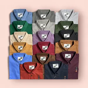 Kemeja Polos Dewasa Lengan Pendek Terbaru Premium Bahan Katun Sigaret Tebal Adem Nyaman Baju Cowok Slimfit Terlengkap Distro Casual Keren Lembut Kain Hitam Motif Batik