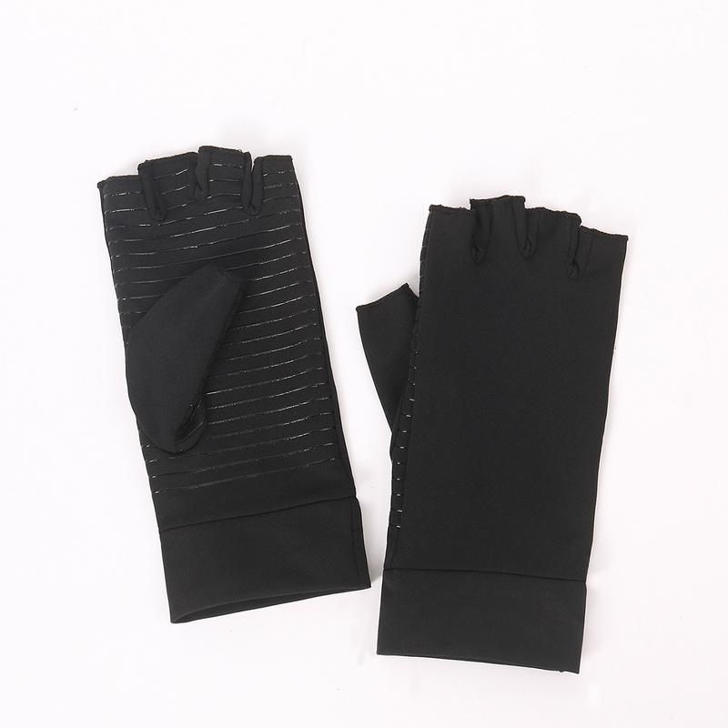 Product Introduction of Găng Tay Nửa Ngón Sợi Đồng, Hàng Mới Về, Điều Áp, Găng Tay Phục Hồi Chức Năng, Chống Trượt Bằng Silicon, Găng Tay Chăm Sóc Thể Thao, Dệt Kim, Thoải Mái 6