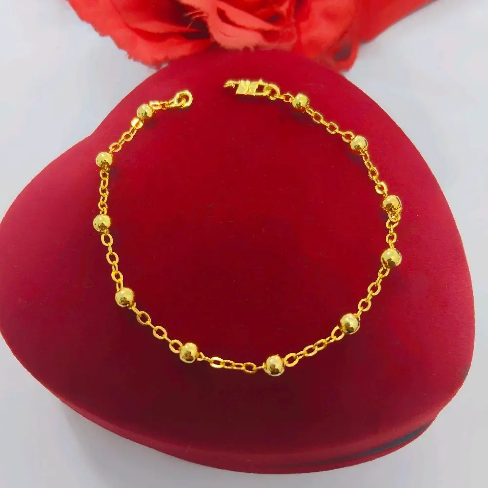 Gelang pjg: 16.17cm bobakeciljedar wrn24k awet tiap hari