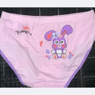 Uniqueestore CD1937 CD Karakter Celana Dalam Segitiga Anak Perempuan Kartun Rabbit Kelinci Ungu Lucu Fashion 7