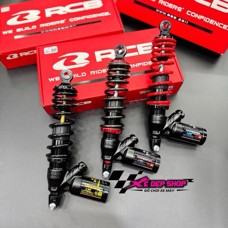 Phuộc RCB Tarmax Vario125 Vario150 Lead Vario160 Giorno Click Lead125 Lead4val Vison Shmode Stylo Fazzio - tăng chỉnh chiều cao 320-350mm - phụ kiện thay thế