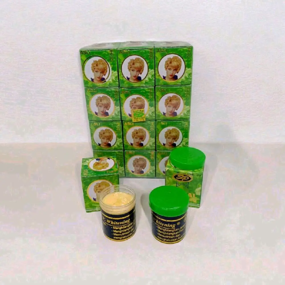 12 Pcs Cream Sp Hijau Spesial Siang Malam Original Melembabkan Wajah
