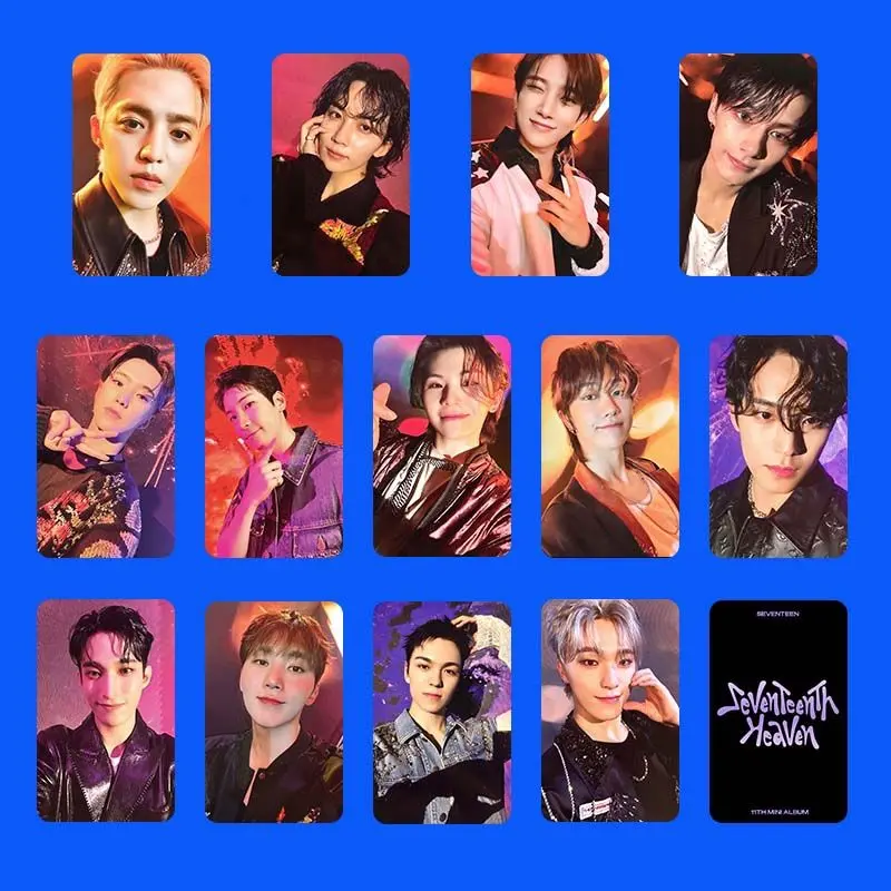 SEVENTEEN Heaven SHOPEE ラキドロ トレカ 13枚 コンプ SEVENTEEN 11th Mini Album Heaven PhotoCards Woozi Hoshi Jeonghan