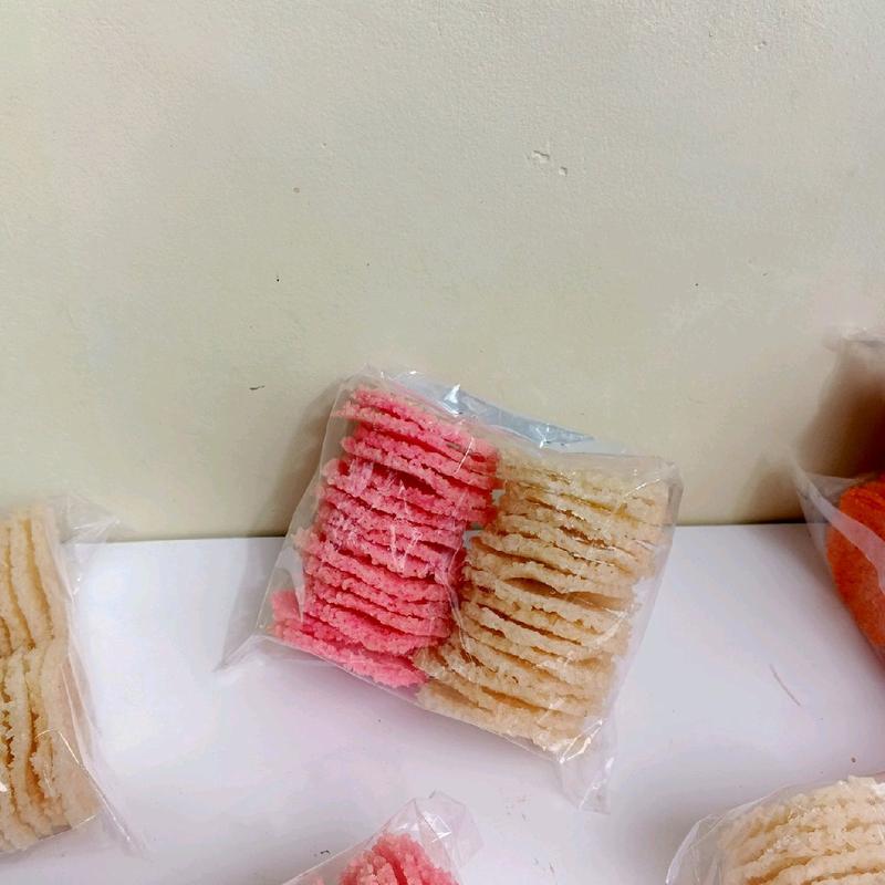 Rengginang Singkong 30pcs Mentah Campur Rasa Bawang dan Terasi Asin Food Goreng 0