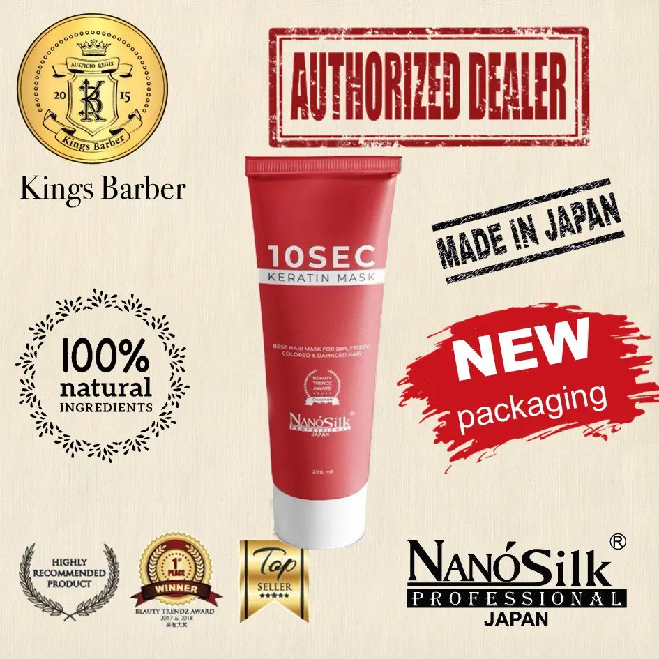 NANOSILK 10 Seconds Keratin Mask (200ml) Made in Japan