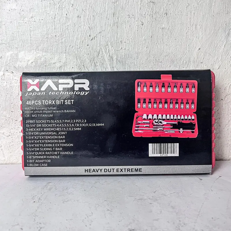 kunci shock set APR JAPAN kunci sok 46pcs kunci socket murah meriah ... mantap jaya group. 6
