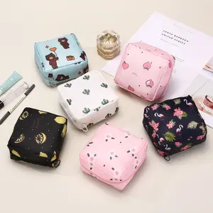 Pouch Tempat Pembalut pads Kotak Mini Dompet Travel Pouch Serbaguna Tas Penyimpanan Mini Storage Multifungsi