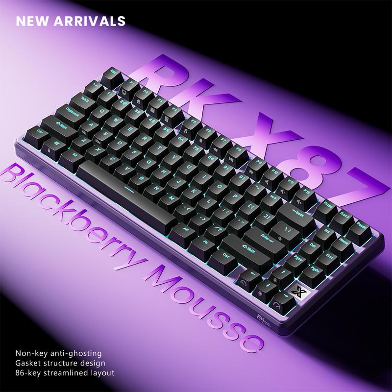 RK Royal Kludge RK X87 Wired Gaming Keyboard Computer - Shop | Tokopedia